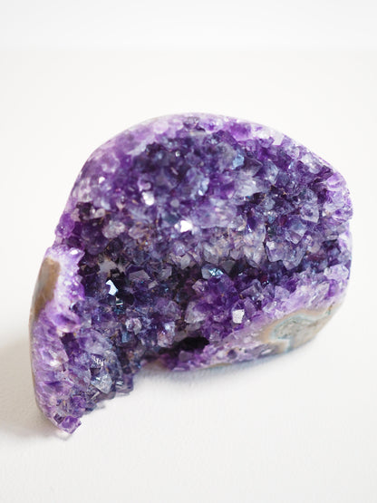 Amethyst Cluster Freeform  ca. 10cm 440g - aus Uruguay High Quality