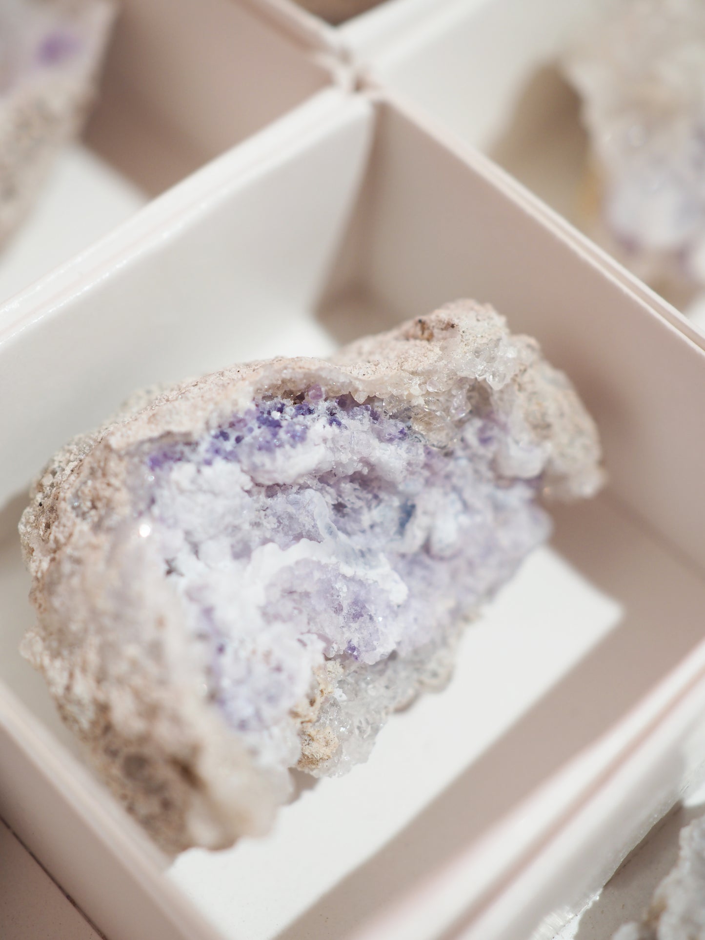 Spirit Flower Druzy Geode MIDI - RARE NEUER FUND! 2021 ca. 5cm - aus Mexico