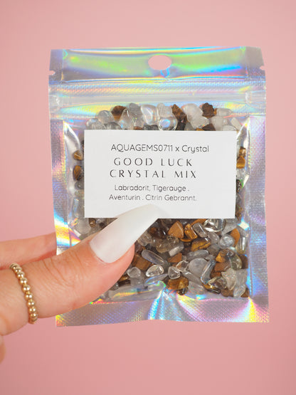 GOOD LUCK Crystal Mix l Premium Kristall Konfetti