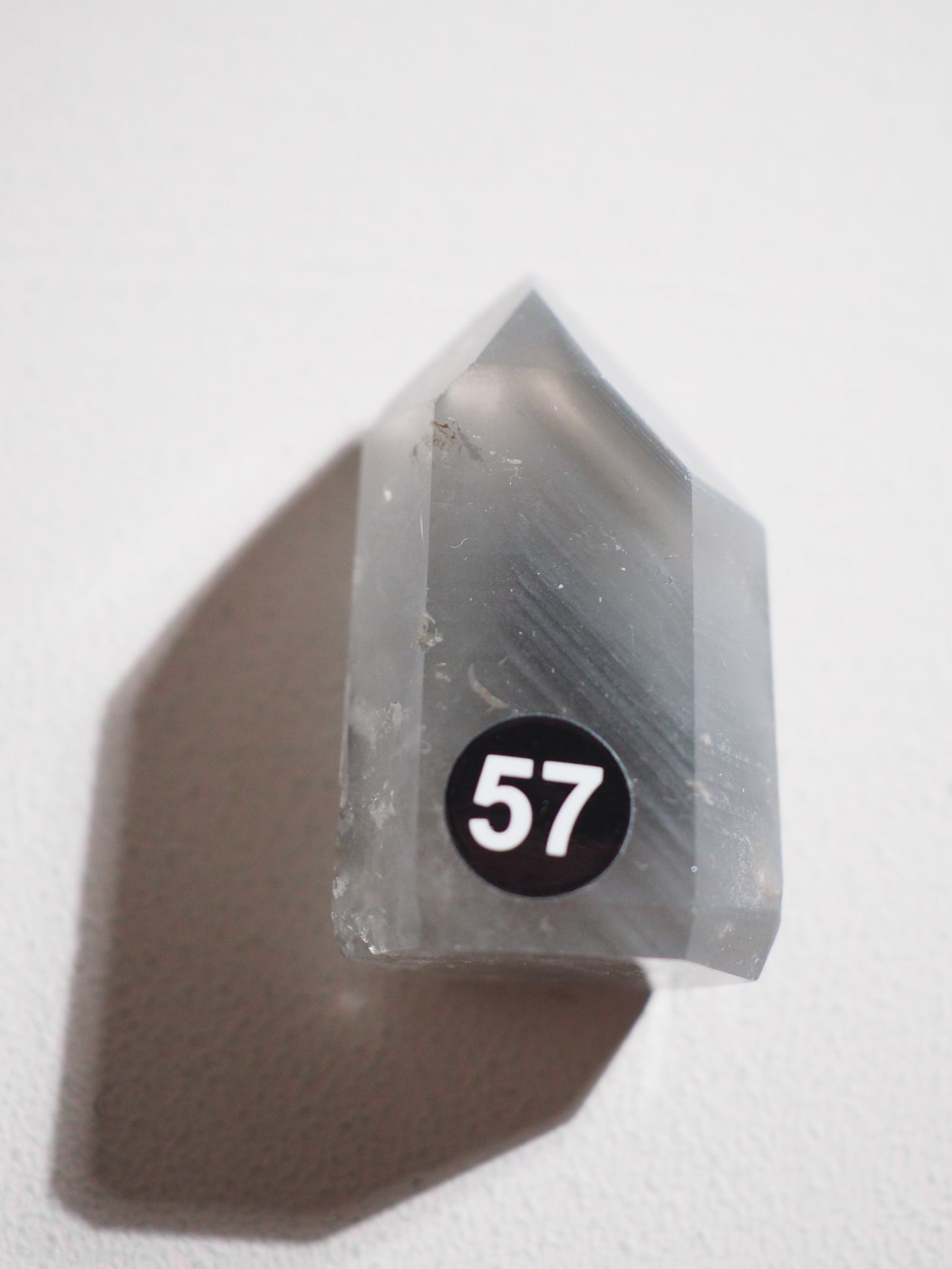 Grauer Phantom Quarz . Grey Phantom Quartz - aus Brasilien HIGH QUALITY RARE [57]