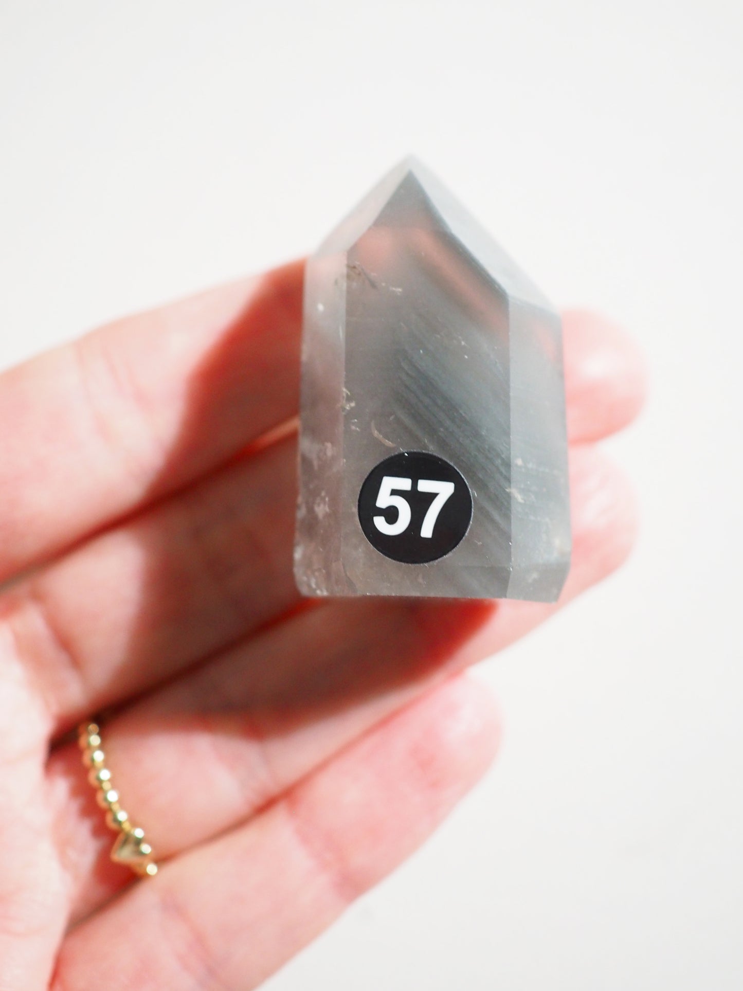 Grauer Phantom Quarz . Grey Phantom Quartz - aus Brasilien HIGH QUALITY RARE [57]