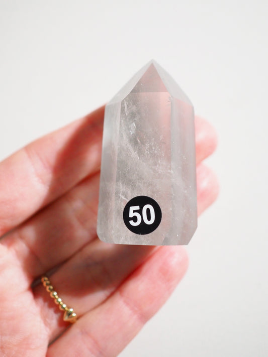 Grauer Phantom Quarz . Grey Phantom Quartz - aus Brasilien HIGH QUALITY RARE [50]