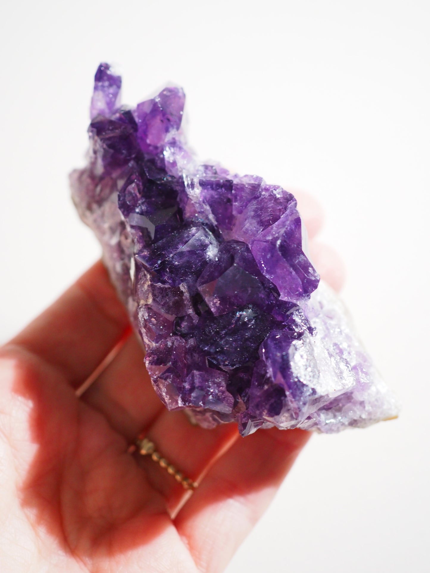 Amethyst Cluster ca. 8 cm  - aus Brasilien HIGH QUALITY [16]