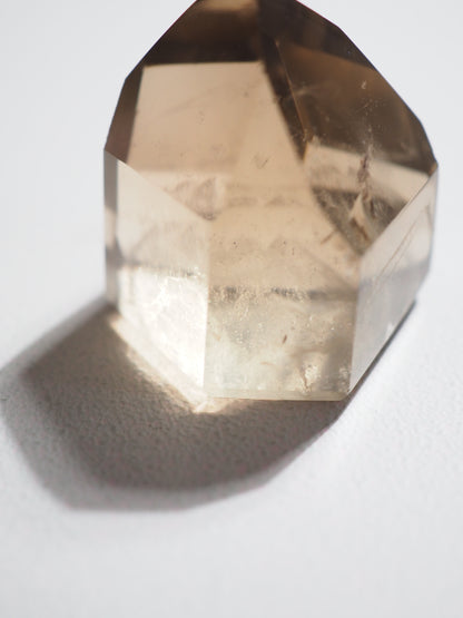 Natürliche Citrin Spitze mit Phantomen- Natural Citrine Point ca. 4cm(20) - aus Brasilien HIGH QUALITY