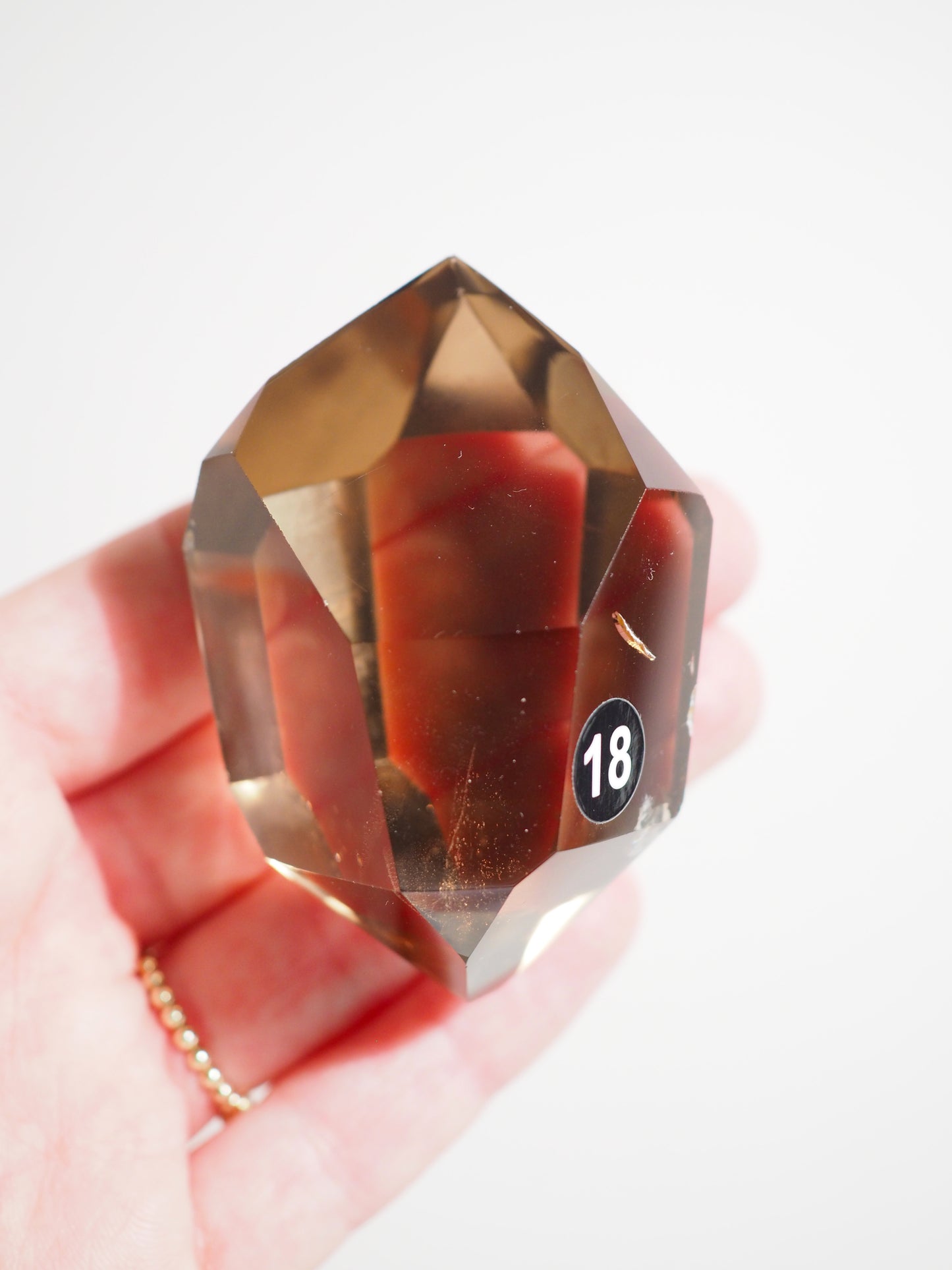 Natürliche Smoky Citrin Freiform - Natural Smoky Citrine Freeform ca. 6cm (18) - aus Brasilien HIGH QUALITY
