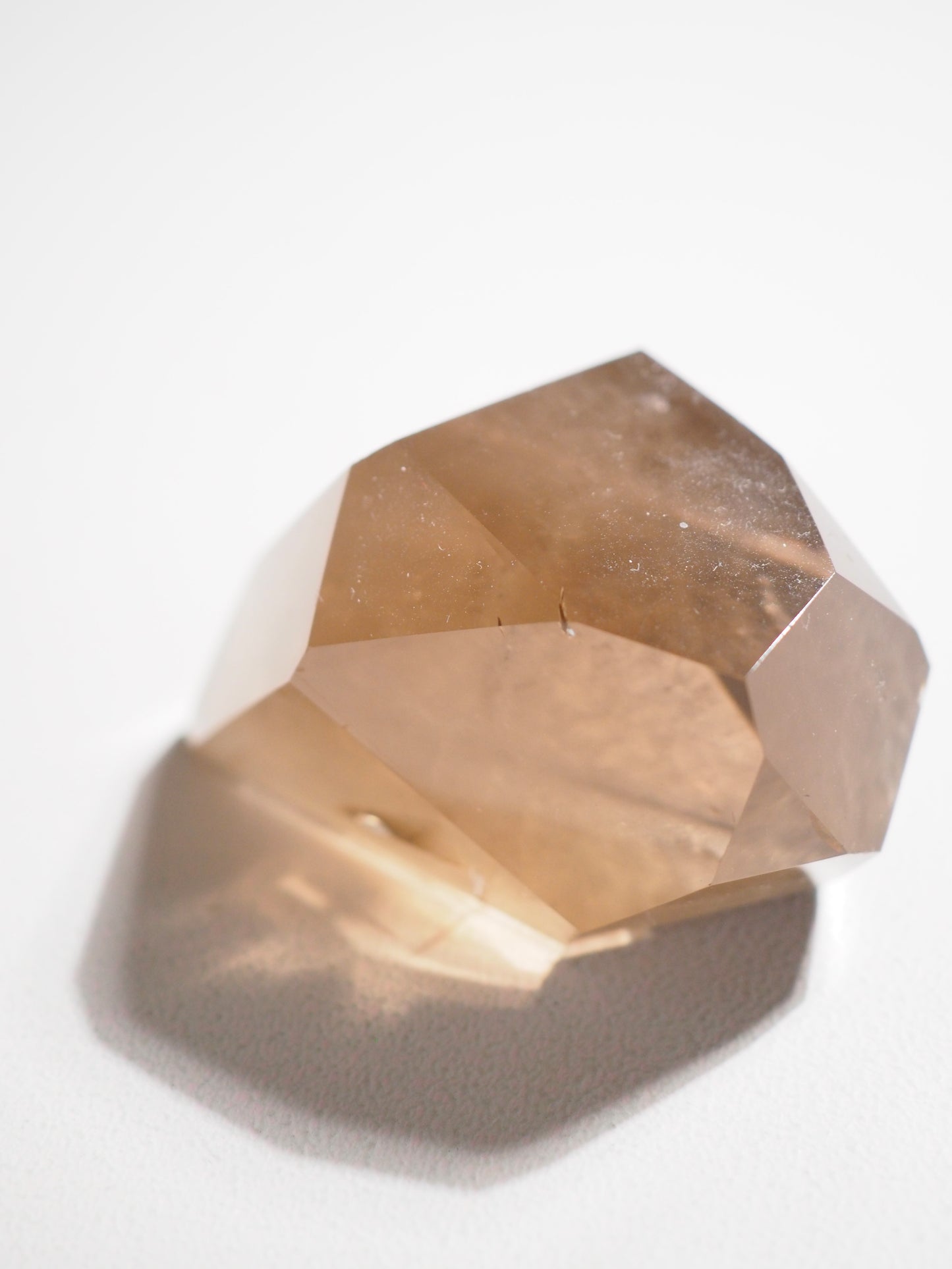 Natürliche Smoky Citrin Freiform - Natural Smoky Citrine Freeform ca. 7cm (19) - aus Brasilien HIGH QUALITY mit Phantomen
