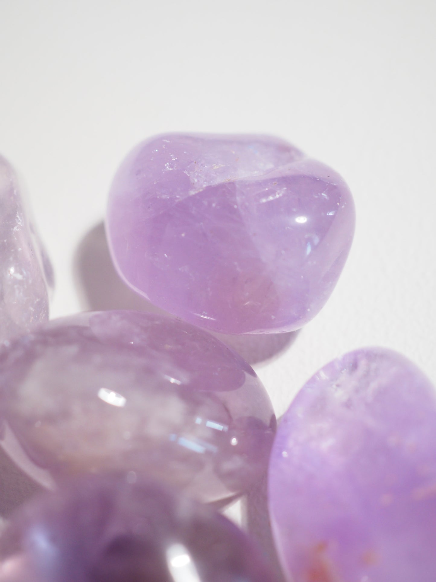 Amethyst 3 cm Trommel Stein - aus Brasilien Common Quality