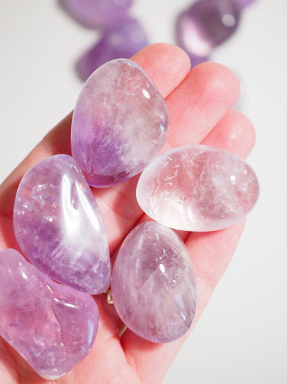 Amethyst 3 cm Trommel Stein - aus Brasilien Common Quality