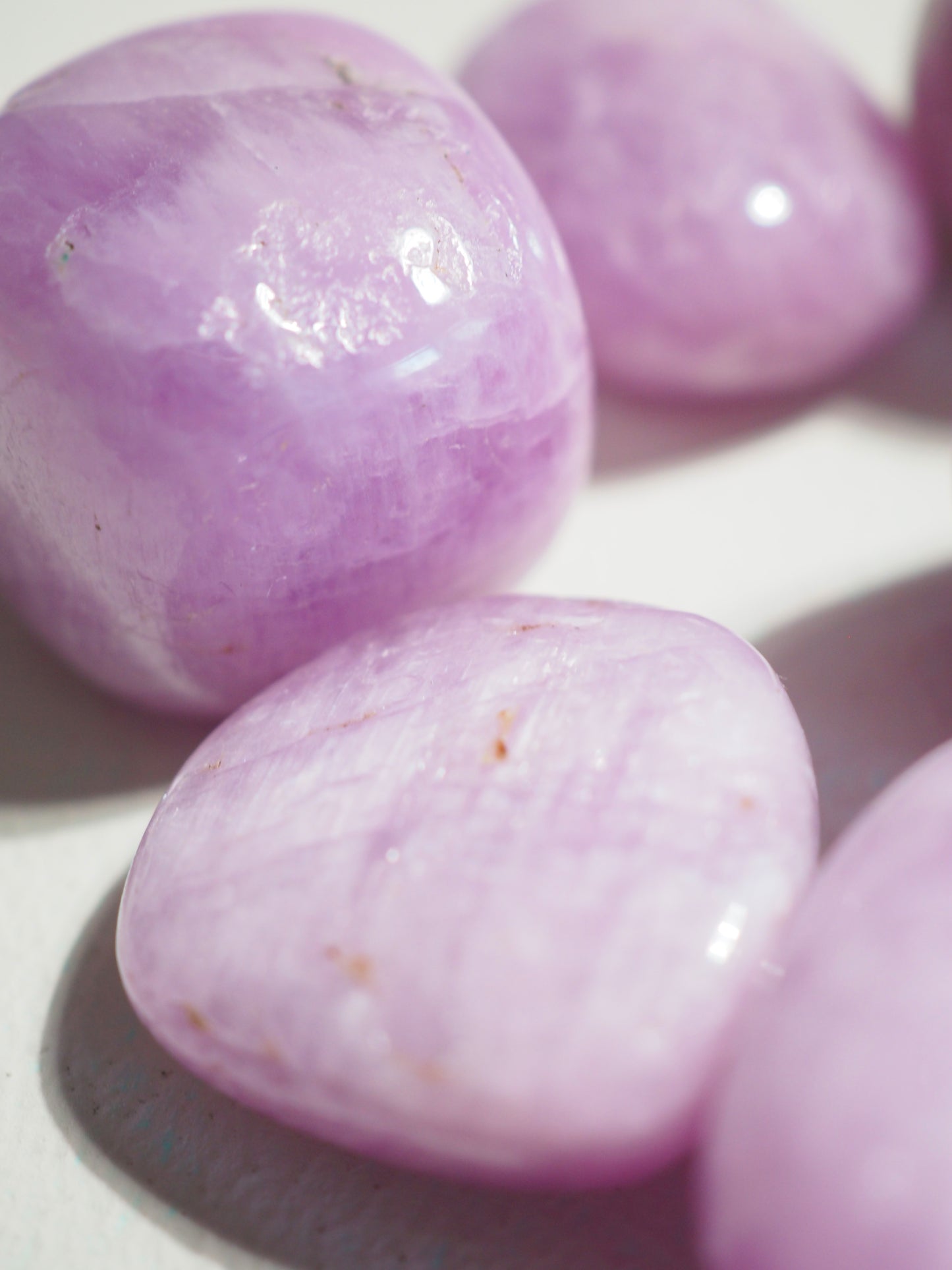 Kunzit Trommel Stein . Kunzite Tumble ca. 2-3 cm Trommel Stein - aus Nigeria HIGH QUALITY