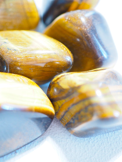 Tigerauge Trommelsteine . Tigerseye Tumble ca 2-4 cm - aus Südafrika HIGH QUALITY
