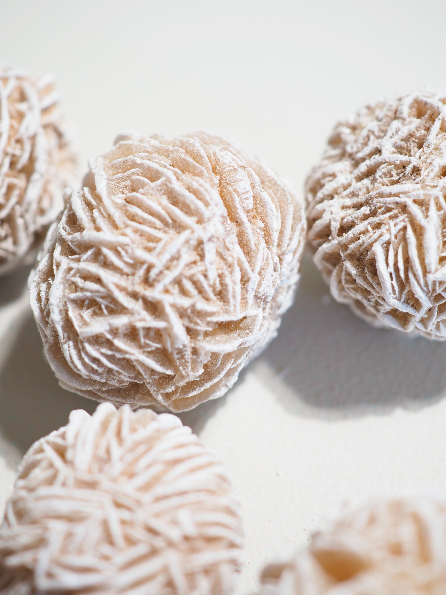 Sandrose Frostig Roh  . Desert Rose Frosty Raw ca. 2-3cm - aus Mexiko HIGH QUALITY