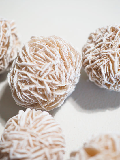 Sandrose Frostig Roh  . Desert Rose Frosty Raw ca. 2-3cm - aus Mexiko HIGH QUALITY