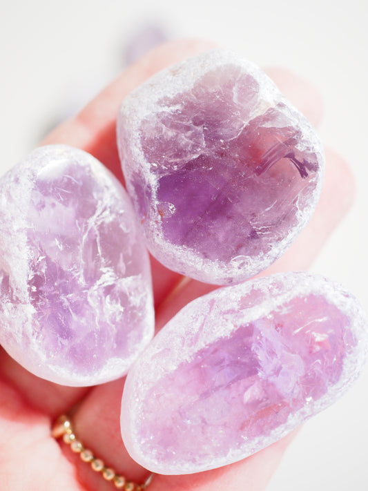Amethyst  Meditations Stein ca. 3cm - aus Brasilien