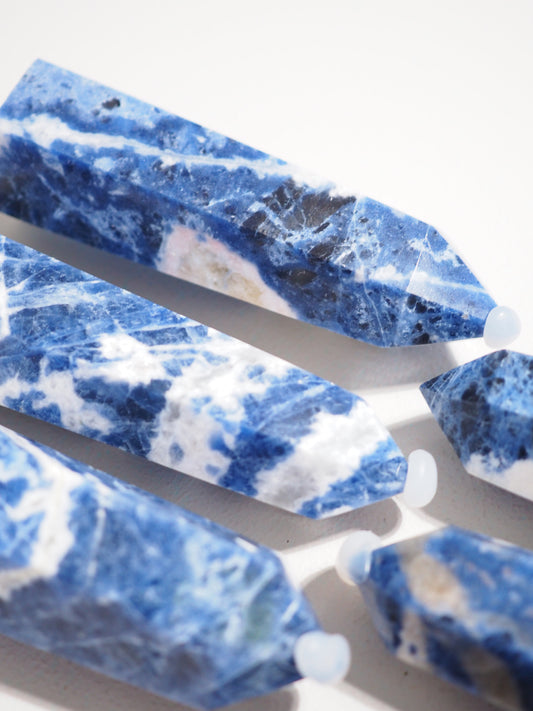 Sodalit Spitze .Sodalite Point ca xx cm - aus