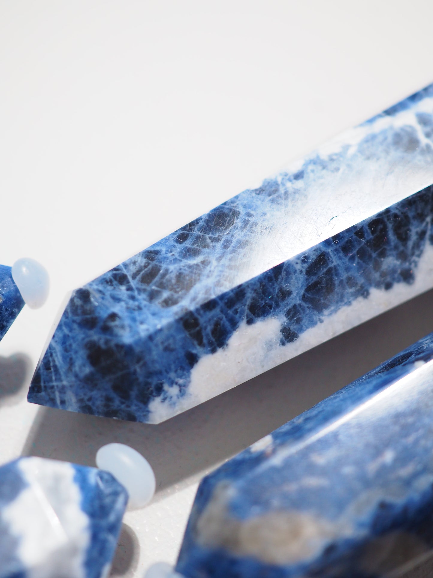 Sodalit Spitze .Sodalite Point ca xx cm - aus