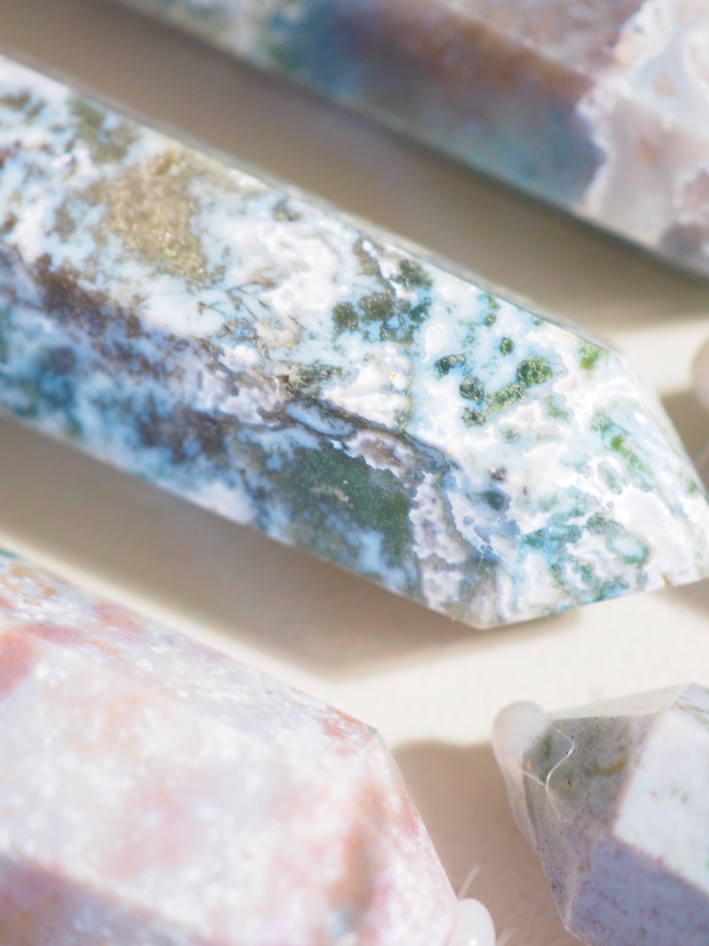 Pink Lila Ozean Jaspis . Ozean Jasper - HIGH QUALITY