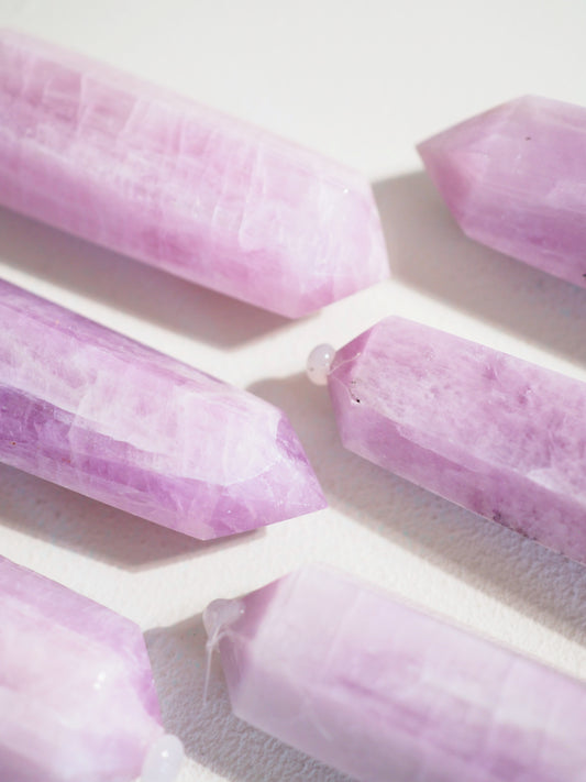 Kunzit Spitze . Kunzite Point ca. 3-6 cm - HIGH QUALITY RARE