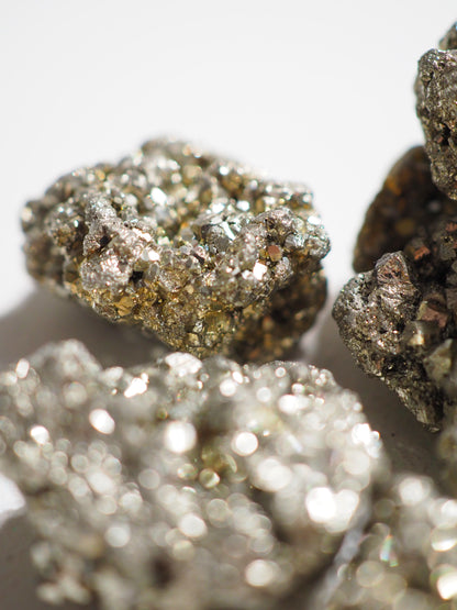 Pyrit Cluster . Pyrite Cluster ca. 3cm - aus Peru