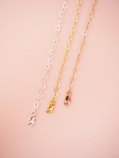 Herzi Herzi Herz Armband 925 Sterlingsilber rosévergoldet