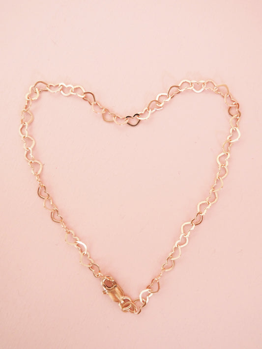 Herzi Herzi Herz Armband 925 Sterlingsilber rosévergoldet