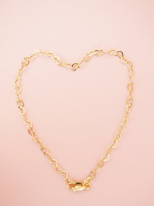 Herzi Herzi Herz Armband 925 Sterlingsilber vergoldet