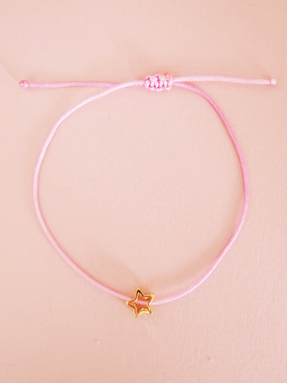 Armband mit Stern Macramée
