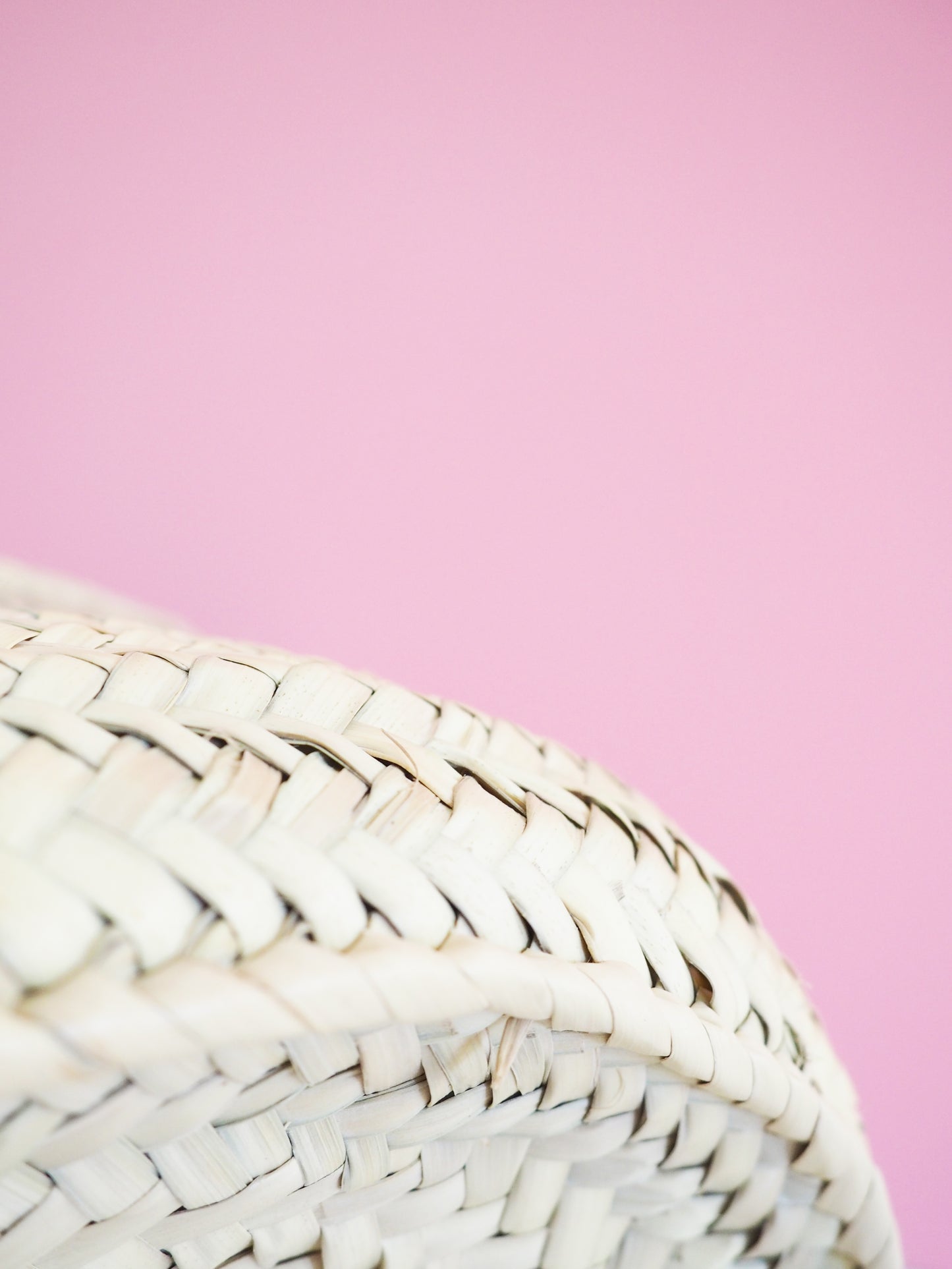 Korb Monogramm & Stripes Beach Please! Weiss