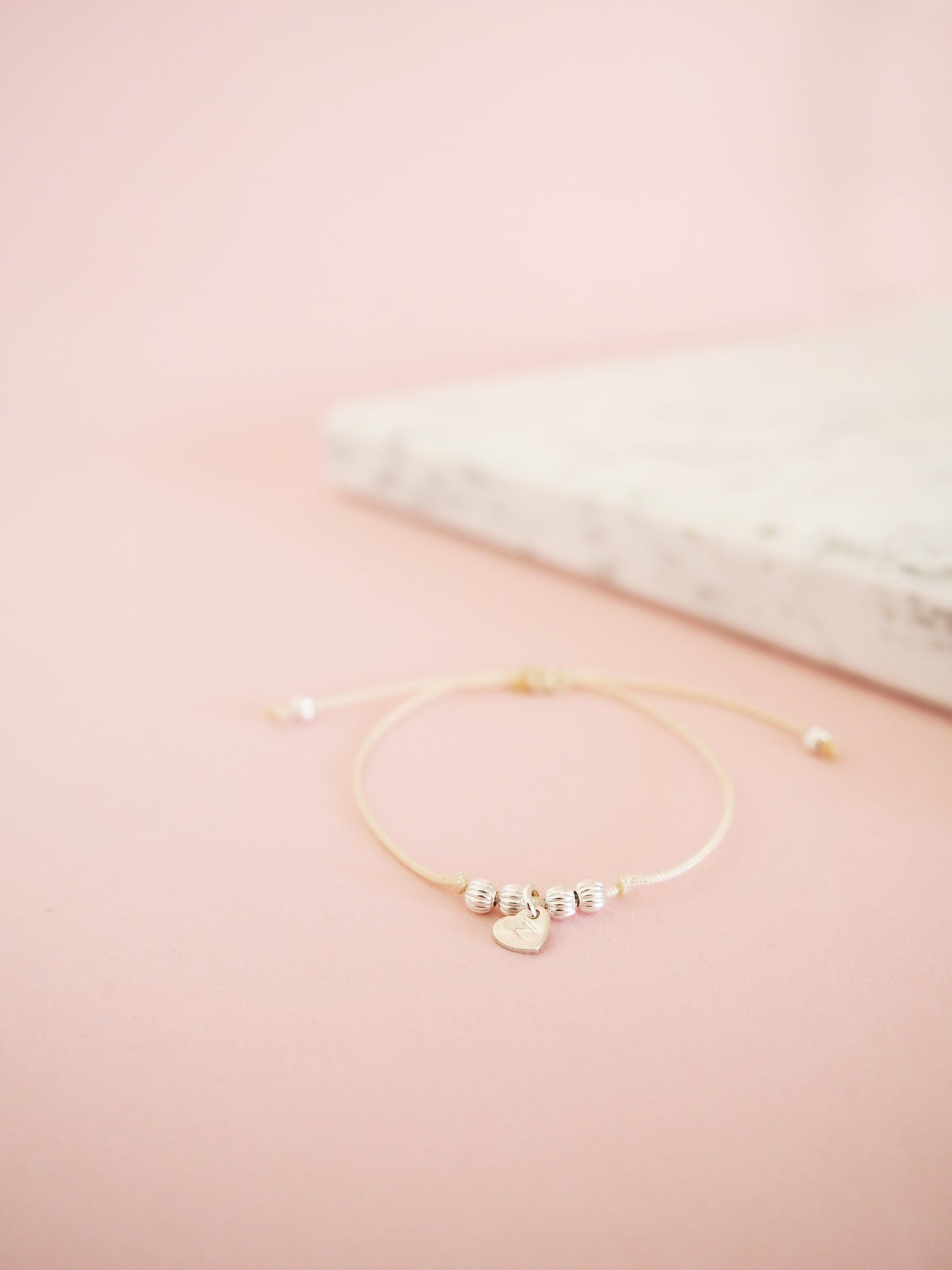 Baby | Kind Herz Armband Personalisiert Prägung 925 Sterlingsilber