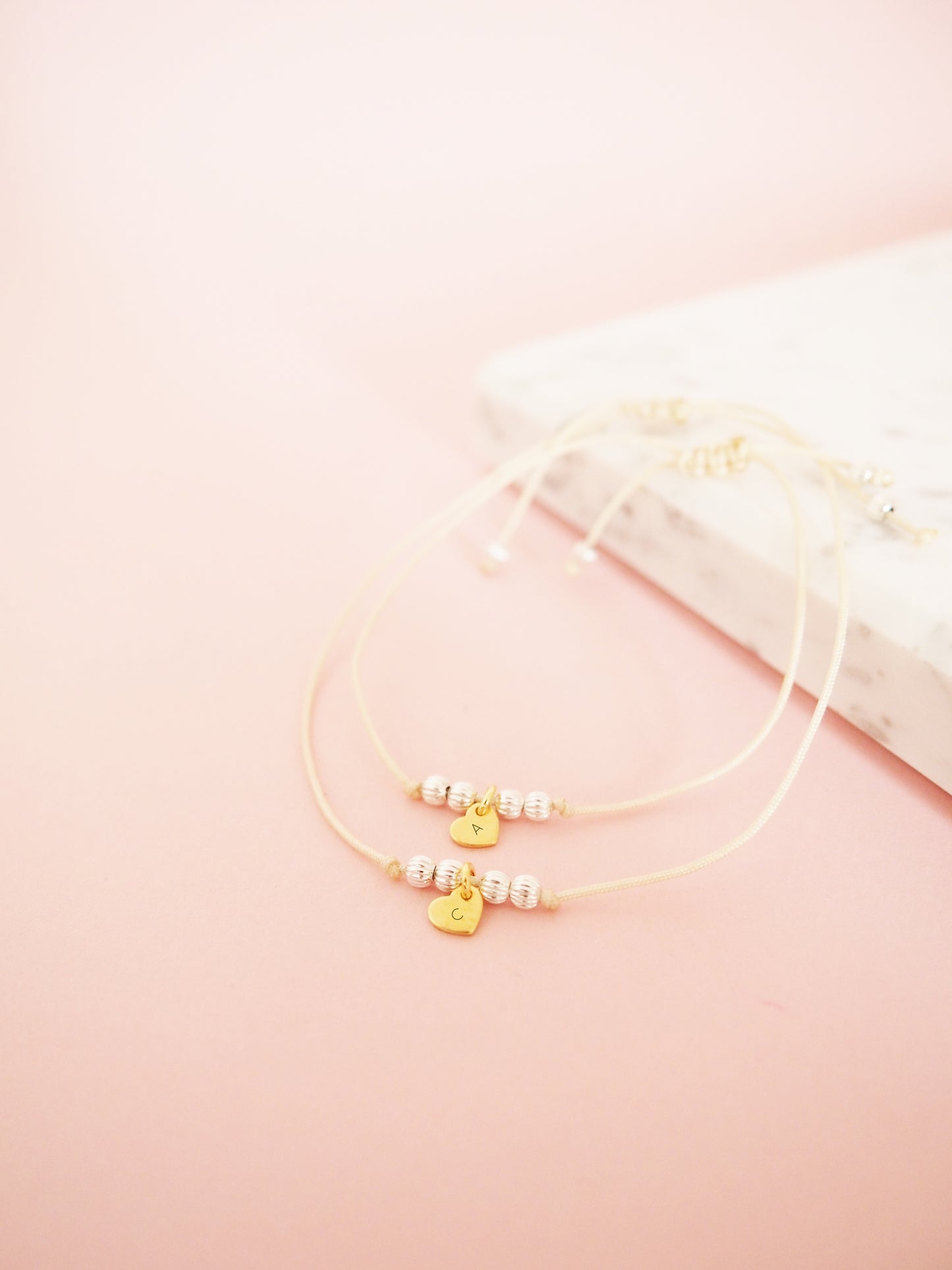 Mama Kind | Baby Armband mit Herz Personalisiert 925 Sterlingsilber