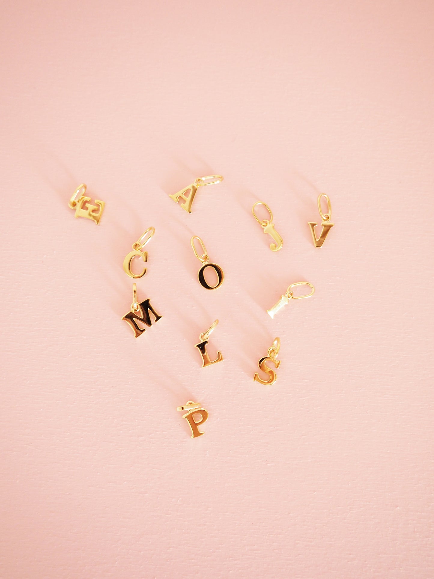 333 Gold Buchstabe mit Kette