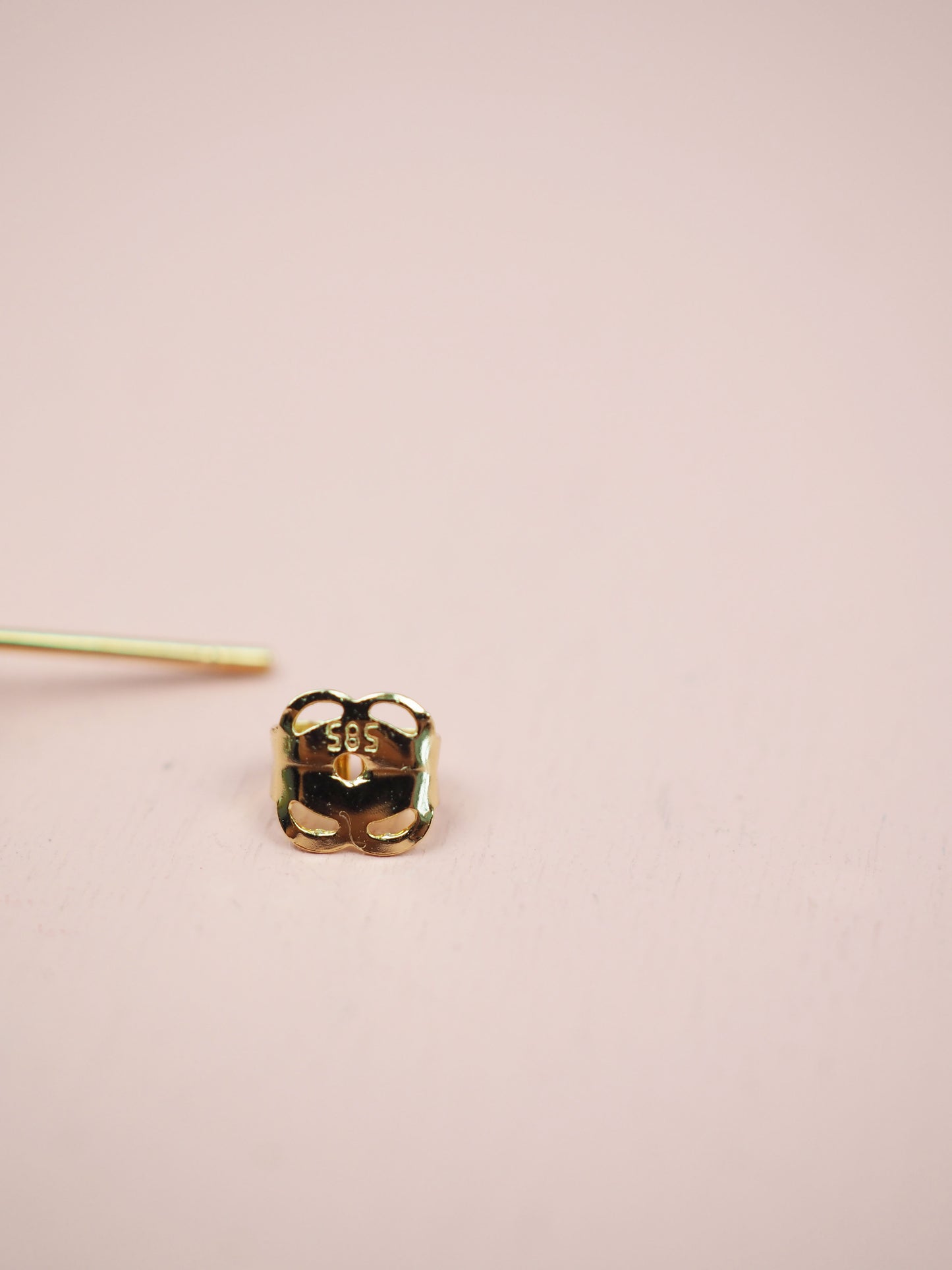 585 Gold Ohrstecker Herz 6mm
