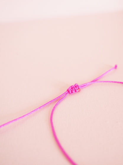 Kinderwunsch Armband Ananas Macramée