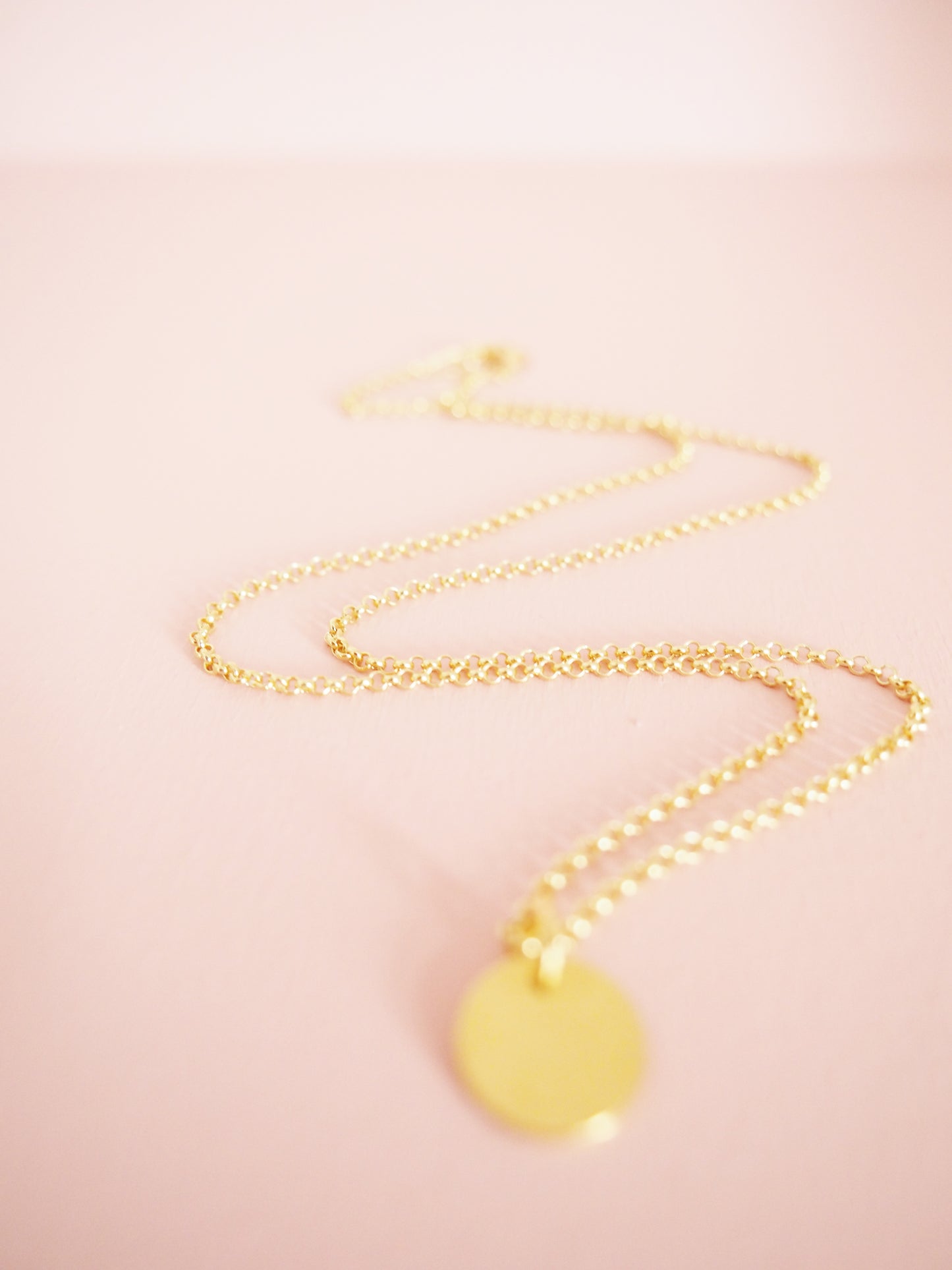 Kette Initiale | Zahl 925 Sterlingsilber vergoldet